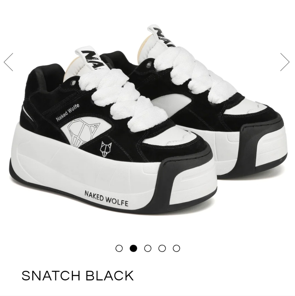 Naked Wolfe Snatch Black. Size 6.5